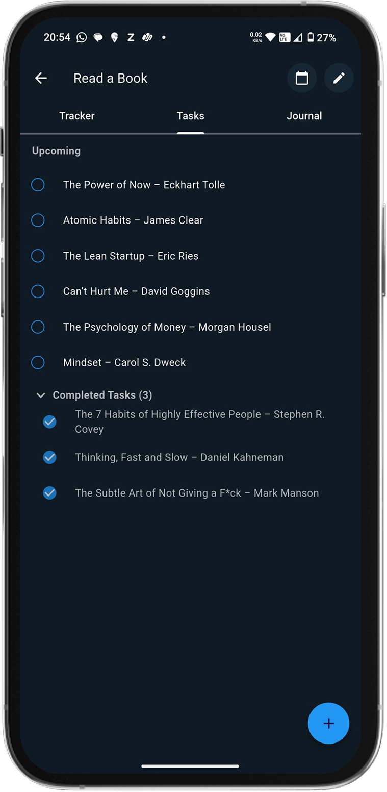 Habit Tasks
